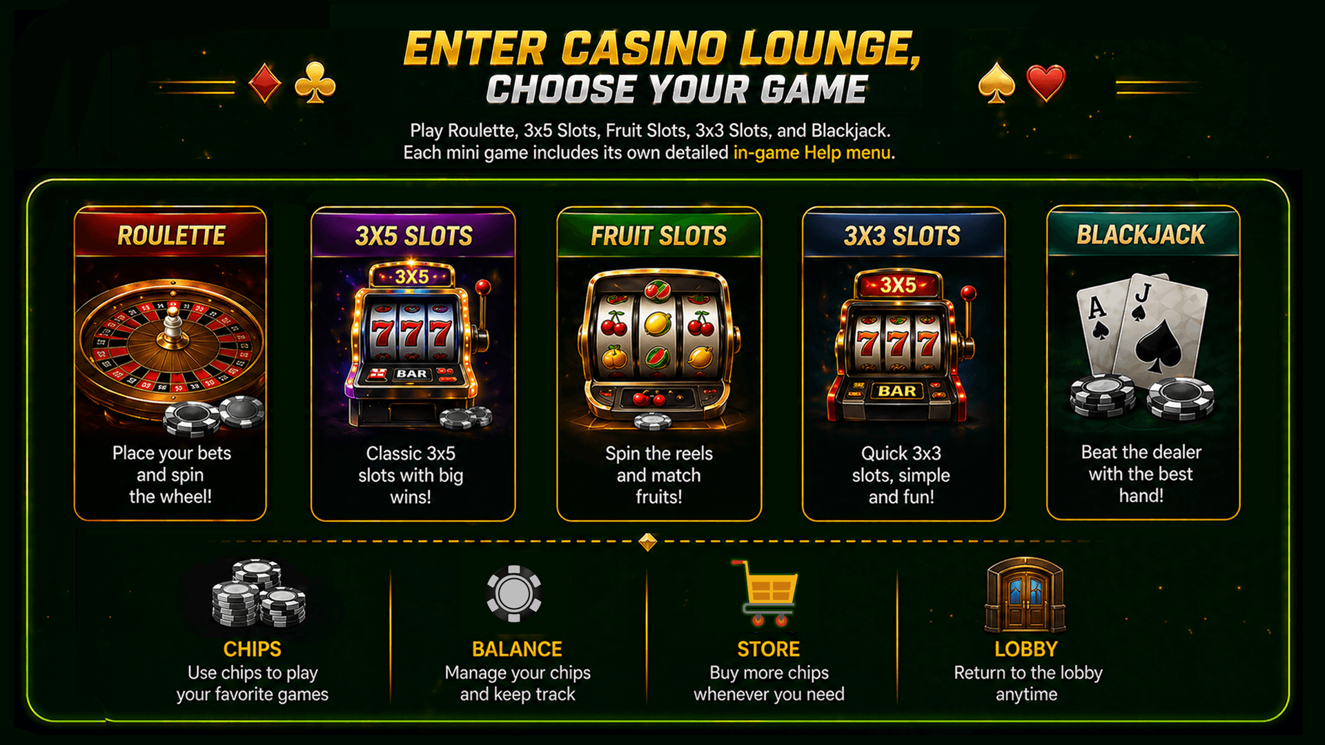 Casino Lounge How to Play