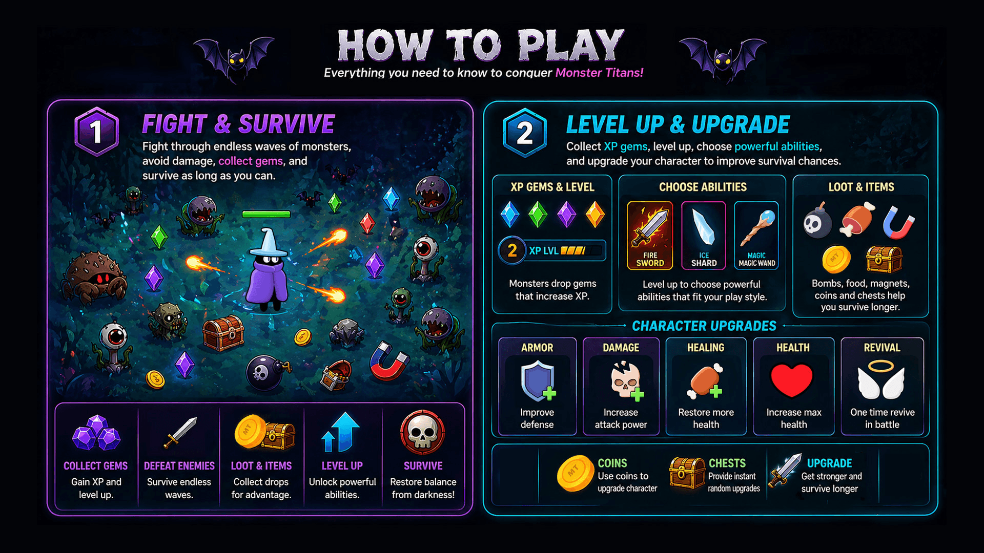 Monster Titans How to Play